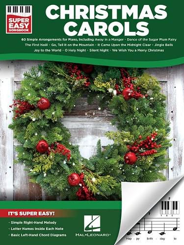 Cover image for Christmas Carols - Super Easy Songbook