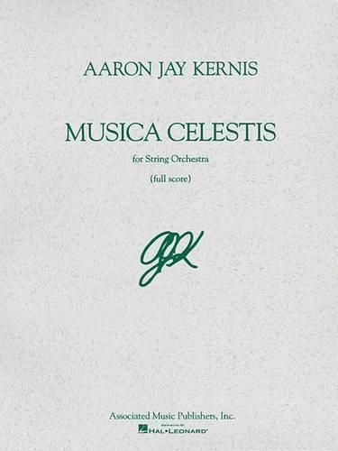 Cover image for Musica Celestis: For String Orchestra