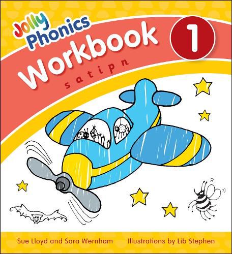 Cover image for Jolly Phonics Workbook 1: in Precursive Letters (British English edition)