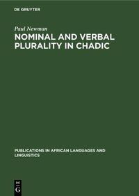 Cover image for Nominal and Verbal Plurality in Chadic
