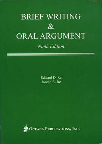 Cover image for Brief Writing and Oral Argument