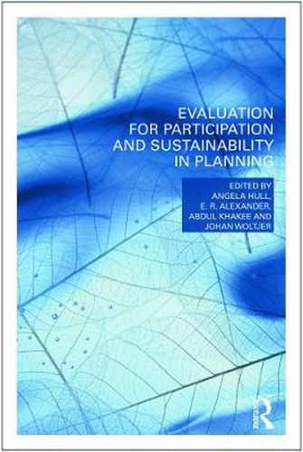 Cover image for Evaluation for Participation and Sustainability  in Planning