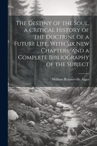 Cover image for The Destiny of the Soul, a Critical History of the Doctrine of a Future Life, With Six New Chapters, and a Complete Bibliography of the Subject