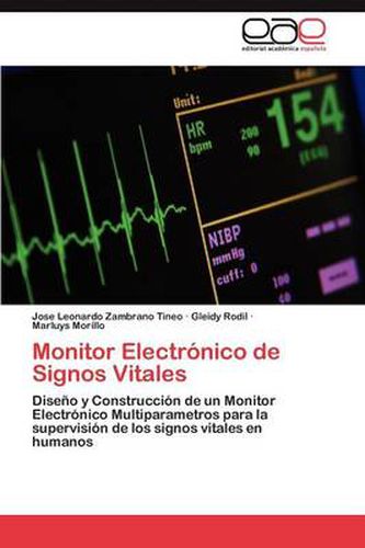 Cover image for Monitor Electronico de Signos Vitales