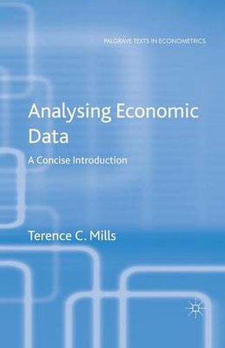 Cover image for Analysing Economic Data: A Concise Introduction