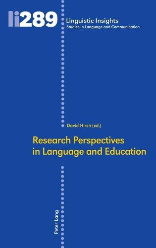 Cover image for Research Perspectives in Language and Education