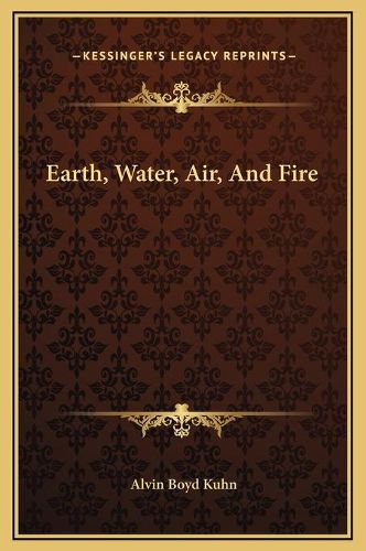 Earth, Water, Air, and Fire