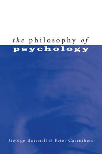 Cover image for The Philosophy of Psychology