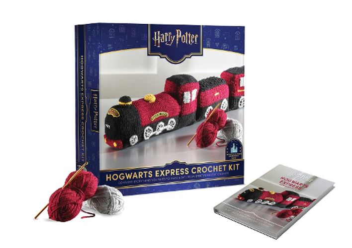 Cover image for Harry Potter: Hogwarts Express Draft Stopper Crochet Kit