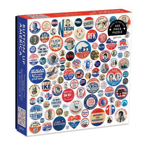 Cover image for Button Up America 500 Piece Puzzle