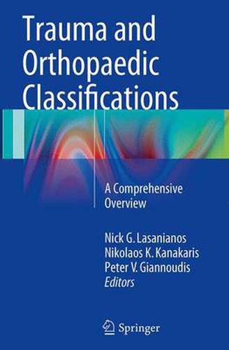 Cover image for Trauma and Orthopaedic Classifications: A Comprehensive Overview