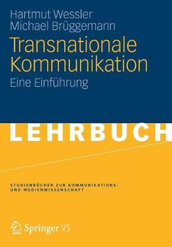 Cover image for Transnationale Kommunikation: Eine Einfuhrung