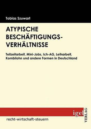 Cover image for Atypische Beschaftigungsverhaltnisse: Teilzeitarbeit, Mini-Jobs, Ich-AG, Leiharbeit, Kombilohn und andere Formen in Deutschland