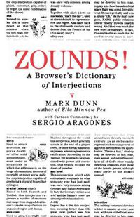 Cover image for Zounds!: A Browser's Dictionary of Interjections
