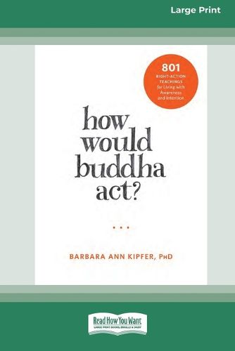 Cover image for How Would Buddha Act?
