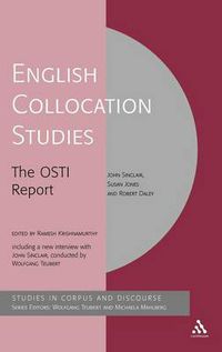 Cover image for English Collocation Studies: The OSTI Report
