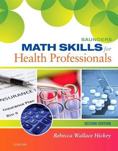 Cover image for Saunders Math Skills for Health Professionals