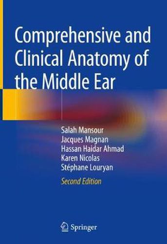 Cover image for Comprehensive and Clinical Anatomy of the Middle Ear