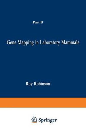 Cover image for Gene Mapping in Laboratory Mammals: Part B