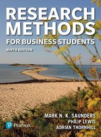 Cover image for Saunders Research Methods 9e