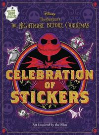 Cover image for Disney Tim Burton's the Nightmare Before Christmas Celebration of Stickers