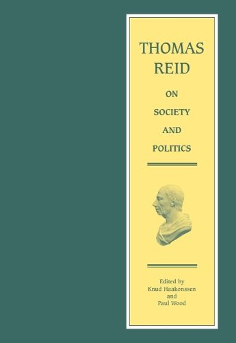 Cover image for Thomas Reid on Society and Politics