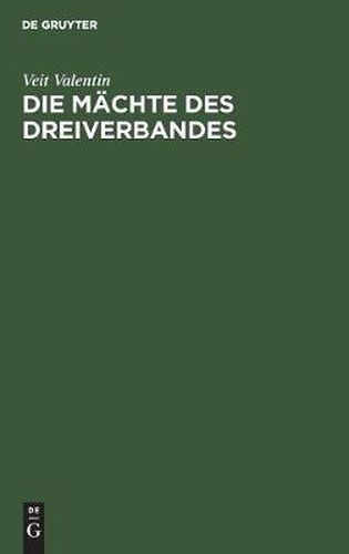 Cover image for Die Machte Des Dreiverbandes