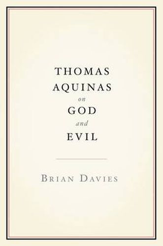 Cover image for Thomas Aquinas on God and Evil