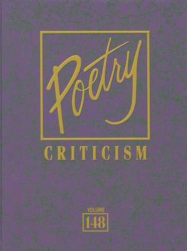 Cover image for Poetry Criticism, Volume 148