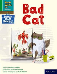 Cover image for Read Write Inc. Phonics: A bad cat (Green Set 1 Book Bag Book 3)