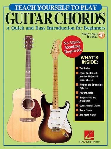 Cover image for Teach Yourself to Play Guitar Chords: A Quick and Easy Introduction for Beginners