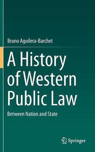 Cover image for A History of Western Public Law: Between Nation and State