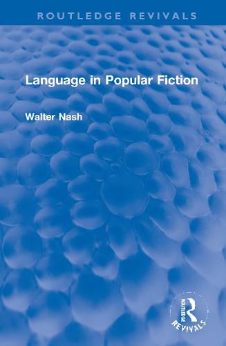 Cover image for Language in Popular Fiction