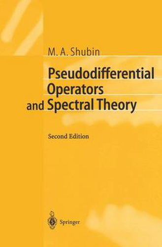 Cover image for Pseudodifferential Operators and Spectral Theory