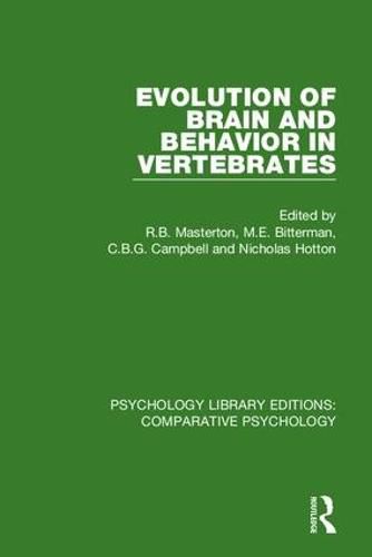 Cover image for Evolution of Brain and Behavior in Vertebrates