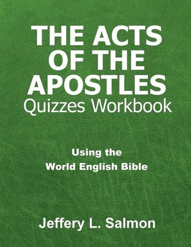 Cover image for The Acts of the Apostles Quizzes Workbook