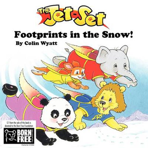 Cover image for The Jet-set: Footprints in the Snow!