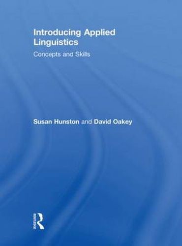 Cover image for Introducing Applied Linguistics: Concepts and Skills