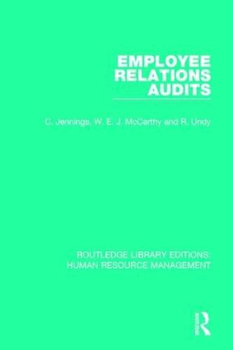 Cover image for Employee Relations Audits