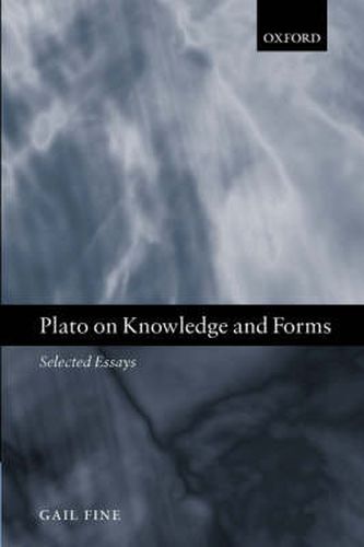 Cover image for Plato on Knowledge and Forms: Selected Essays