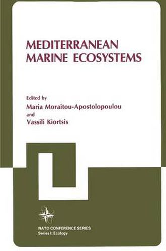 Cover image for Mediterranean Marine Ecosystems