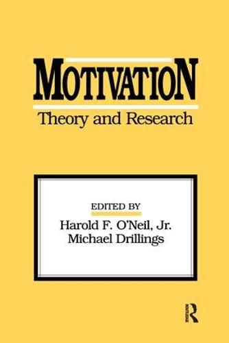 Cover image for Motivation: Theory and Research