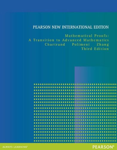 Cover image for Mathematical Proofs: A Transition to Advanced Mathematics