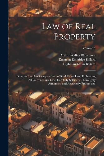 Cover image for Law of Real Property