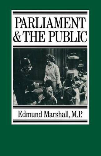 Cover image for Parliament and the Public