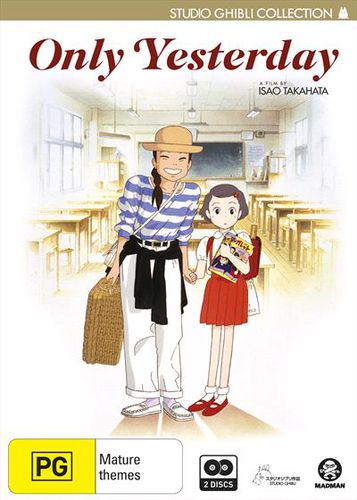 Cover image for Only Yesterday (DVD)