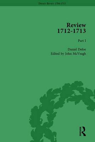 Cover image for Defoe's Review 1704-13, Volume 9 (1712-13), Part I