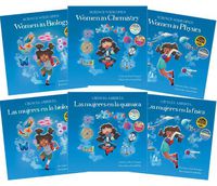 Cover image for Women in Science English and Spanish Paperback Book Set