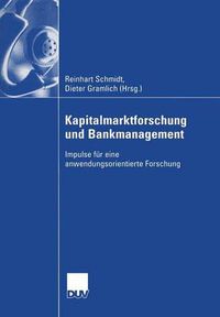 Cover image for Kapitalmarktforschung und Bankmanagement