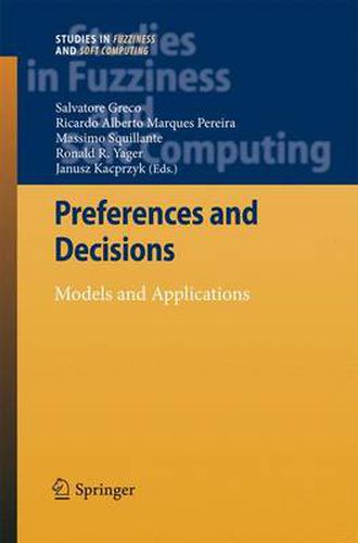 Cover image for Preferences and Decisions: Models and Applications